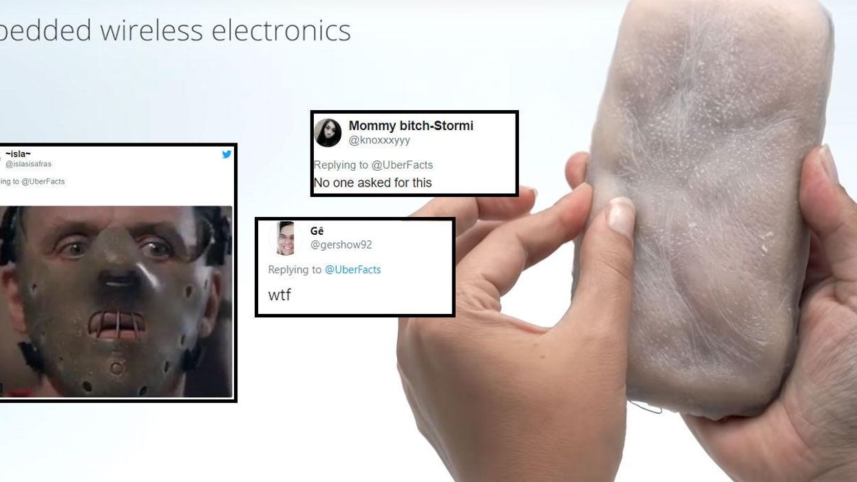 This phone case designed to look and feel like human skin is freaking everyone out