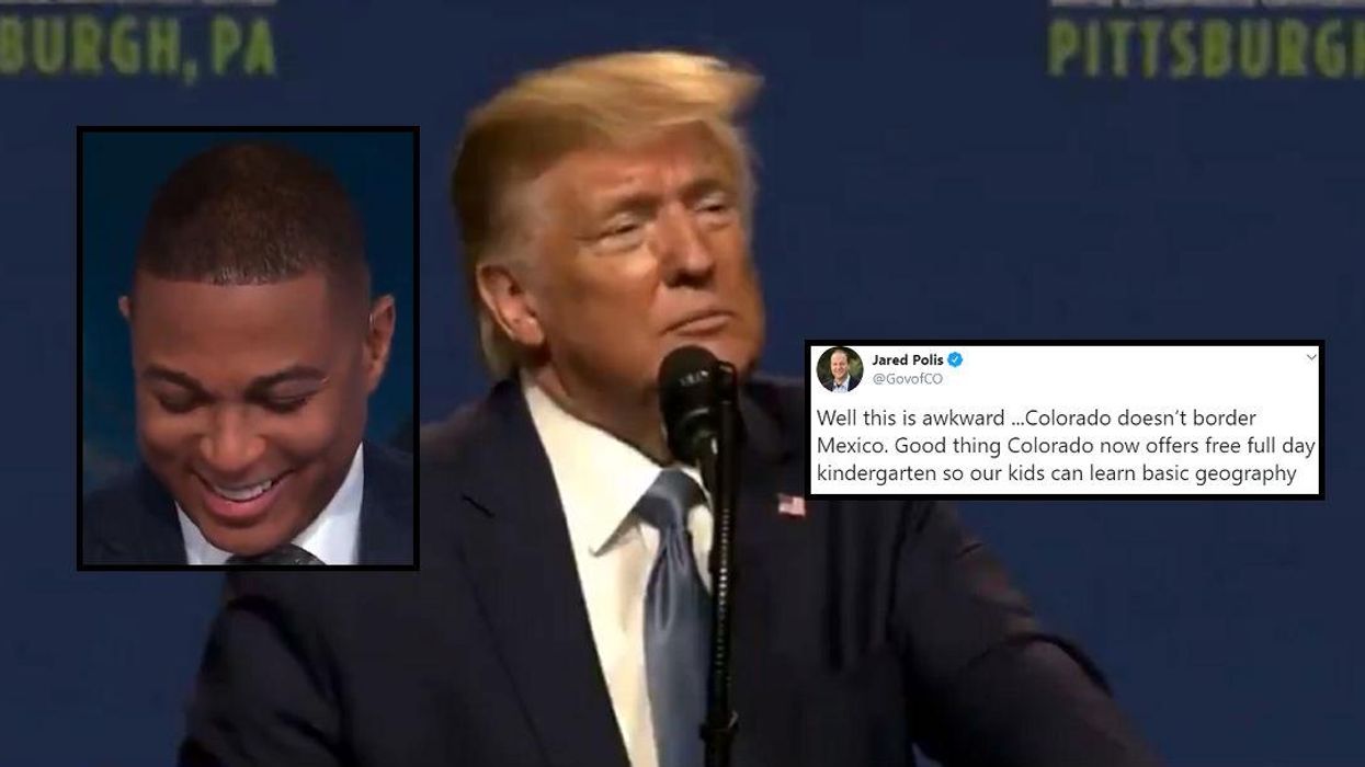 Trump declared  he is going to build a wall in Colorado which is nowhere near the border