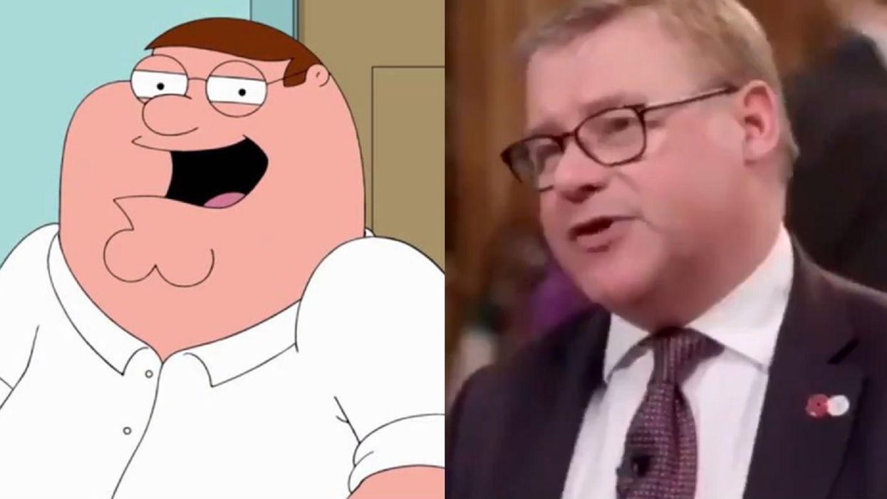 This mashup of Tory MP Mark Francois and Peter Griffin is the funniest thing you'll see today