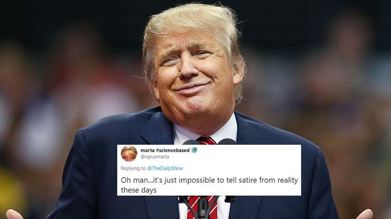 ‘The Daily Show’ is mocking Trump for having an 'imaginary friend' called Zippy