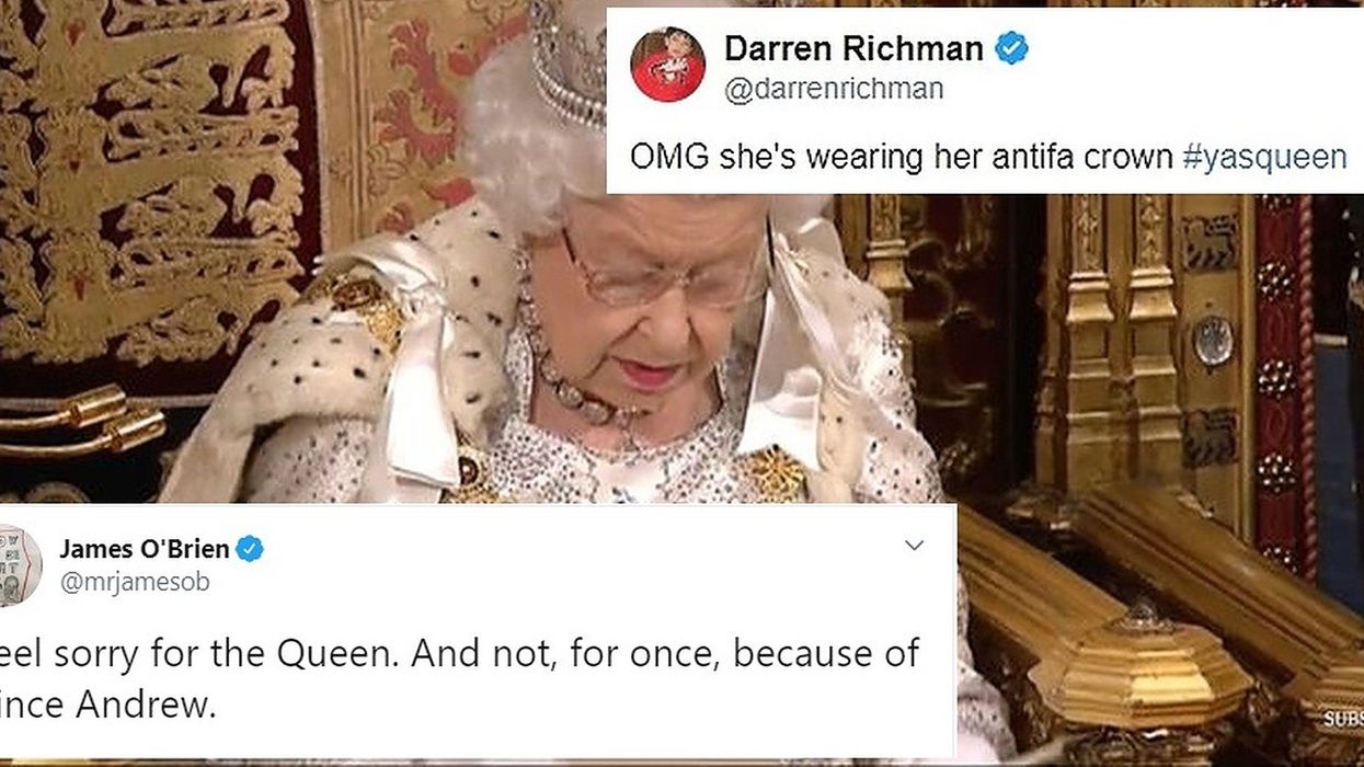 15 of the funniest reactions to the Queens Speech