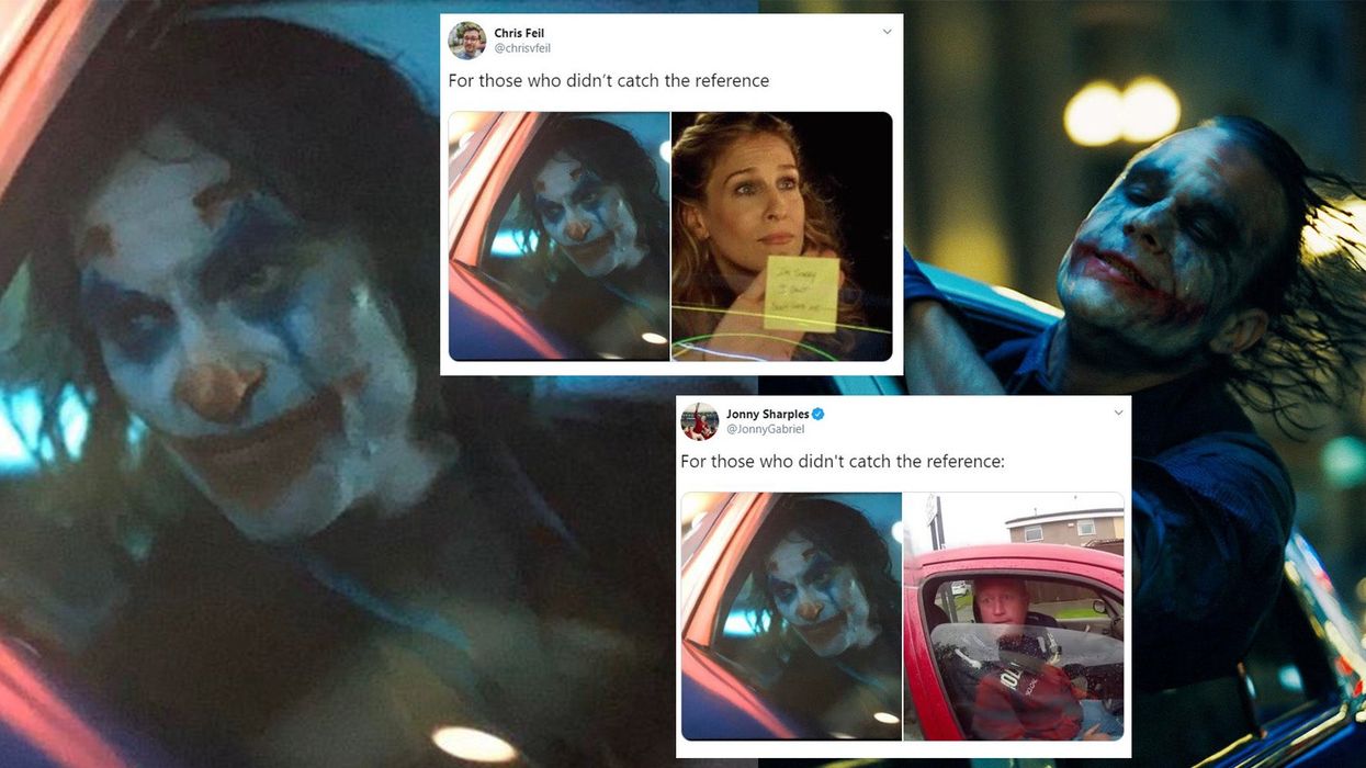 A scene from Joker has become the internet's new favourite meme
