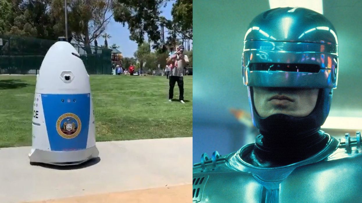 The real-life RoboCop failed to stop its very first crime