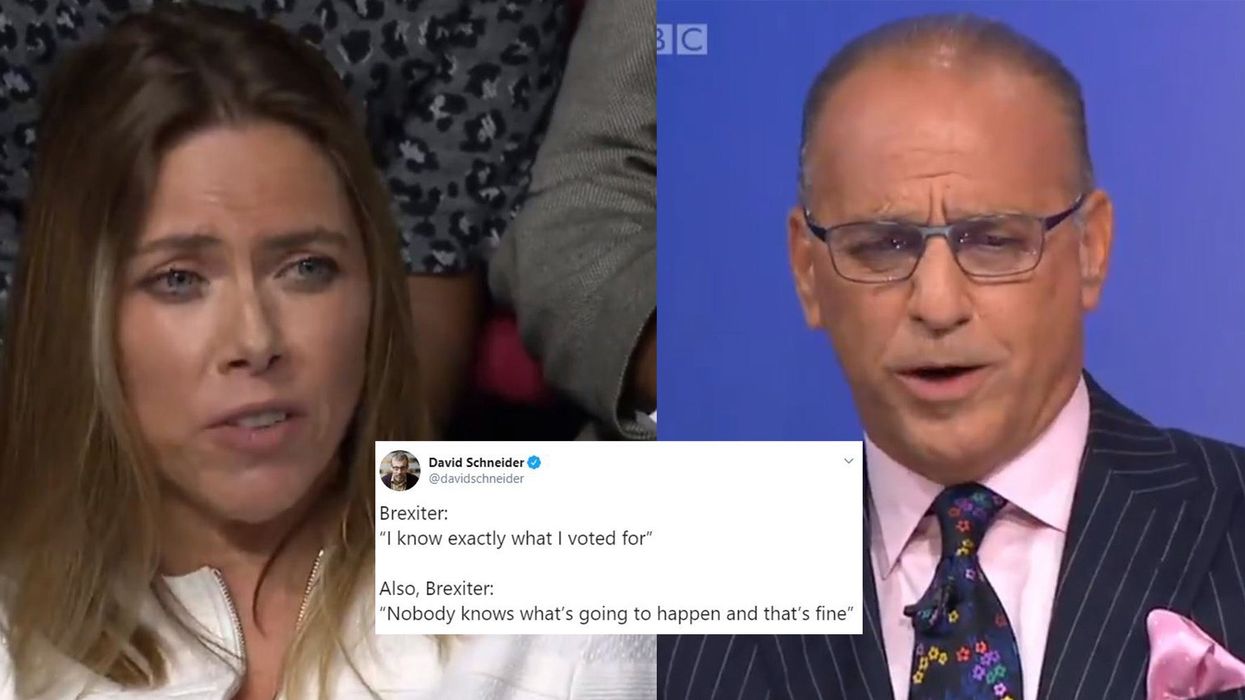 Brexiteer claims she knows exactly what she voted for before saying 'nobody knows what’s going to happen'