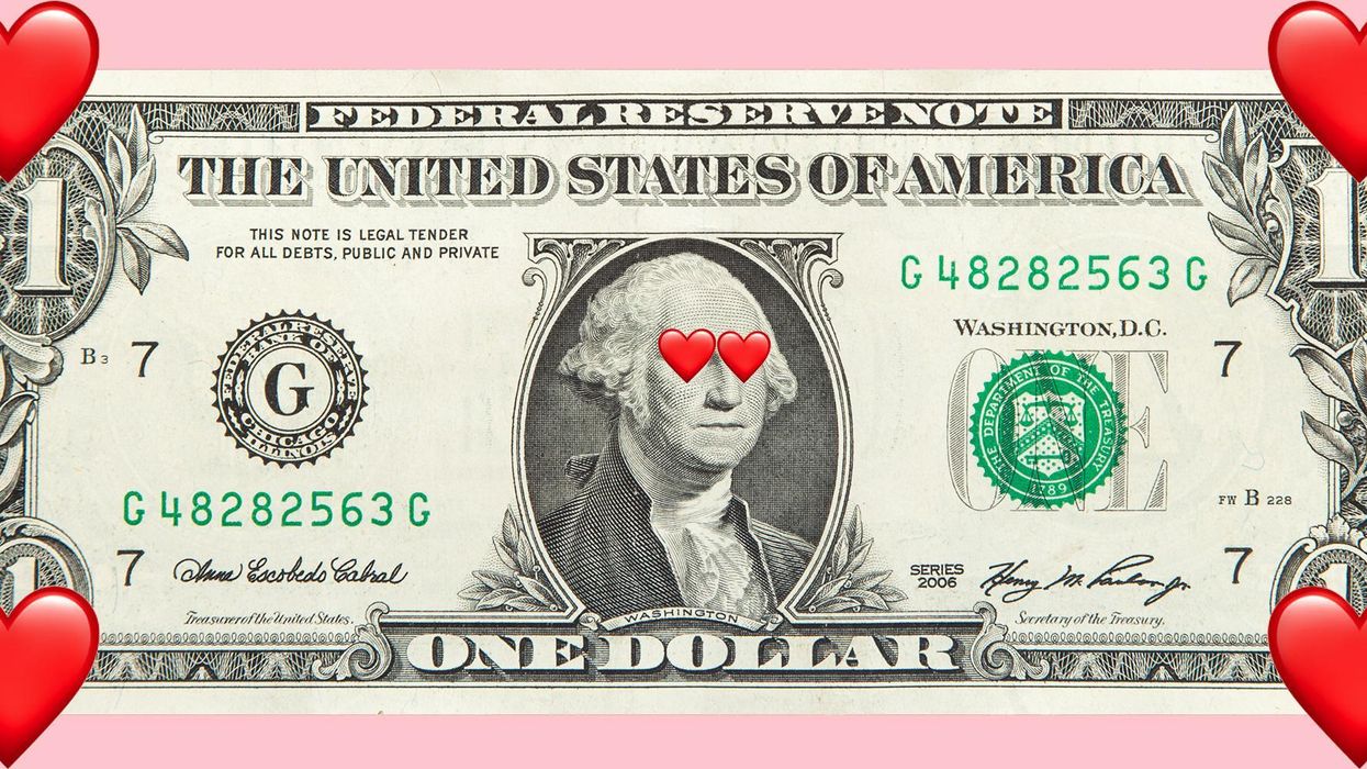 Man shares incredible story about how a dollar bill brought him and his wife together