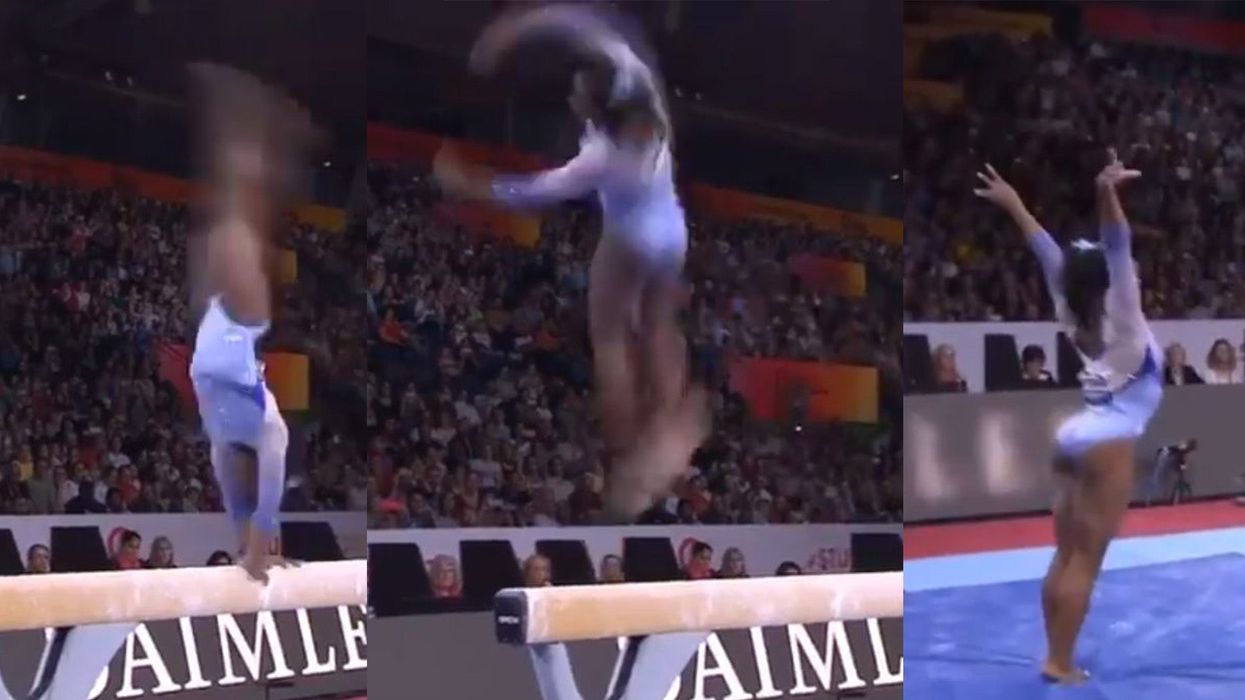 Simone Biles just invented two more jaw-dropping gymnastics moves