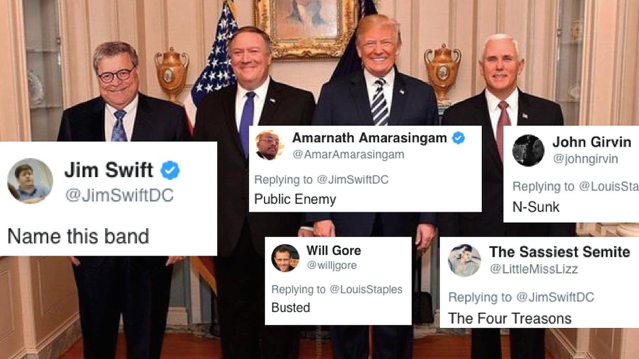 This photo of Trump and his favourite Republicans has become the internet's new favourite meme