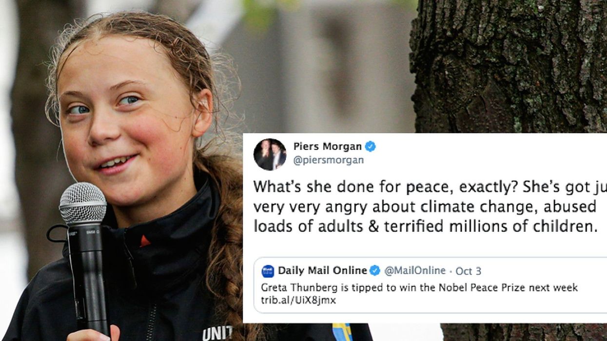Piers Morgan accused Greta Thunberg of ‘abusing adults’ and people pointed out the obvious