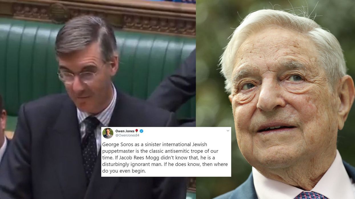 Jacob Rees-Mogg accused of antisemitism after George Soros comments