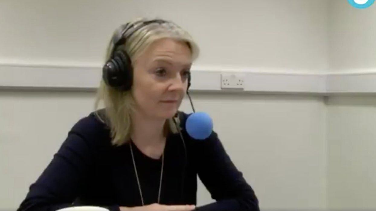 This clip of Liz Truss trying to explain how a no-deal will work is excruciating