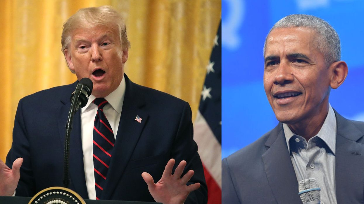 Obama joked about Republicans filling a border moat full of alligators and snakes eight years ago