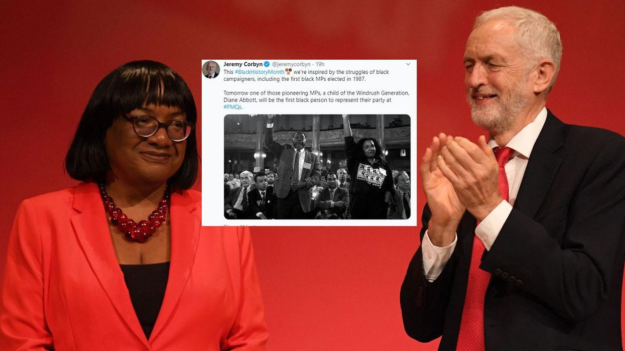 Diane Abbott just made history as first black person to speak for party at PMQs