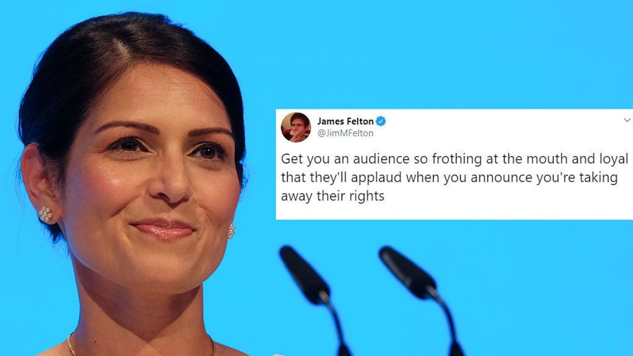 Priti Patel said that she will 'end free movement once and for all' and people have a lot of thoughts