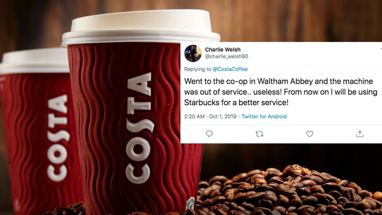 Costa offered free coffee to everyone - and it inevitably went wrong