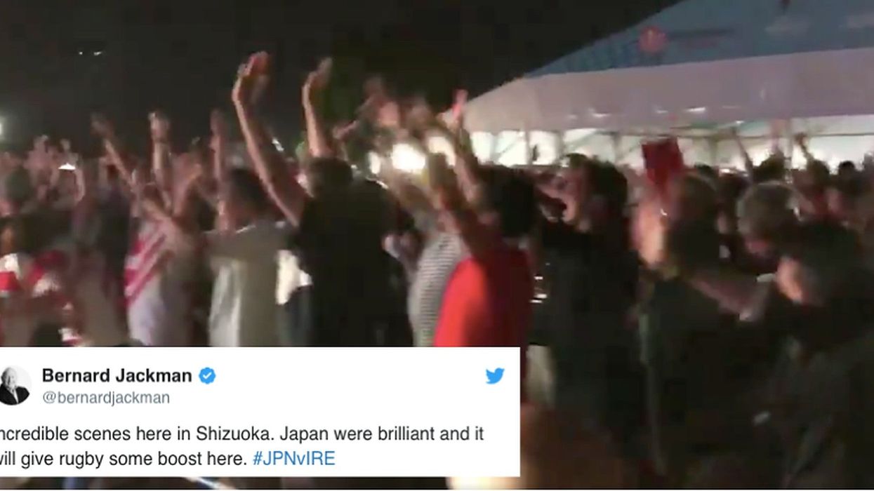 Japan just beat world number one Ireland at rugby and the fan reactions are priceless