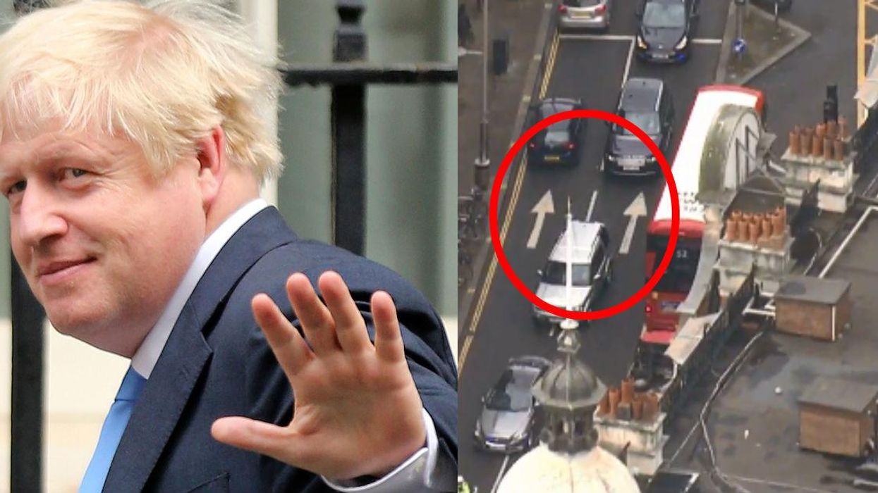 Boris Johnson's motorcade going the wrong way on a one way street about sums up the state of British politics