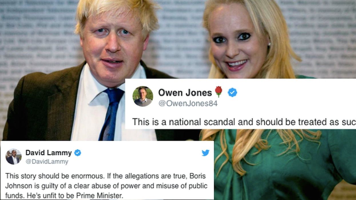 Boris Johnson refuses to deny affair with woman he reportedly helped secure public funds