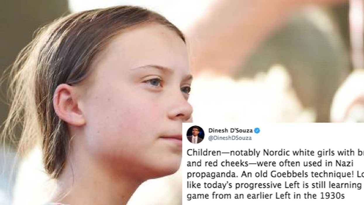 Right-winger gets destroyed for comparing Greta Thunberg to the Nazis
