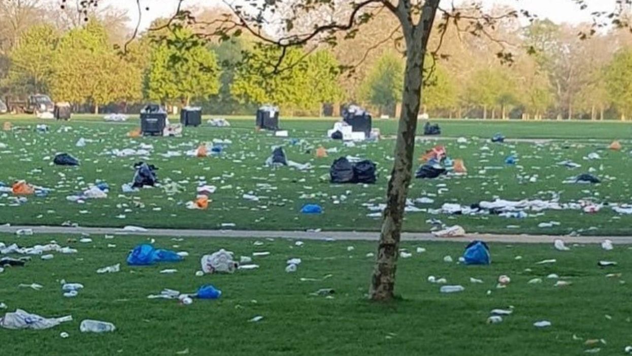 This viral photo isn't from a climate change protest – so stop sharing it