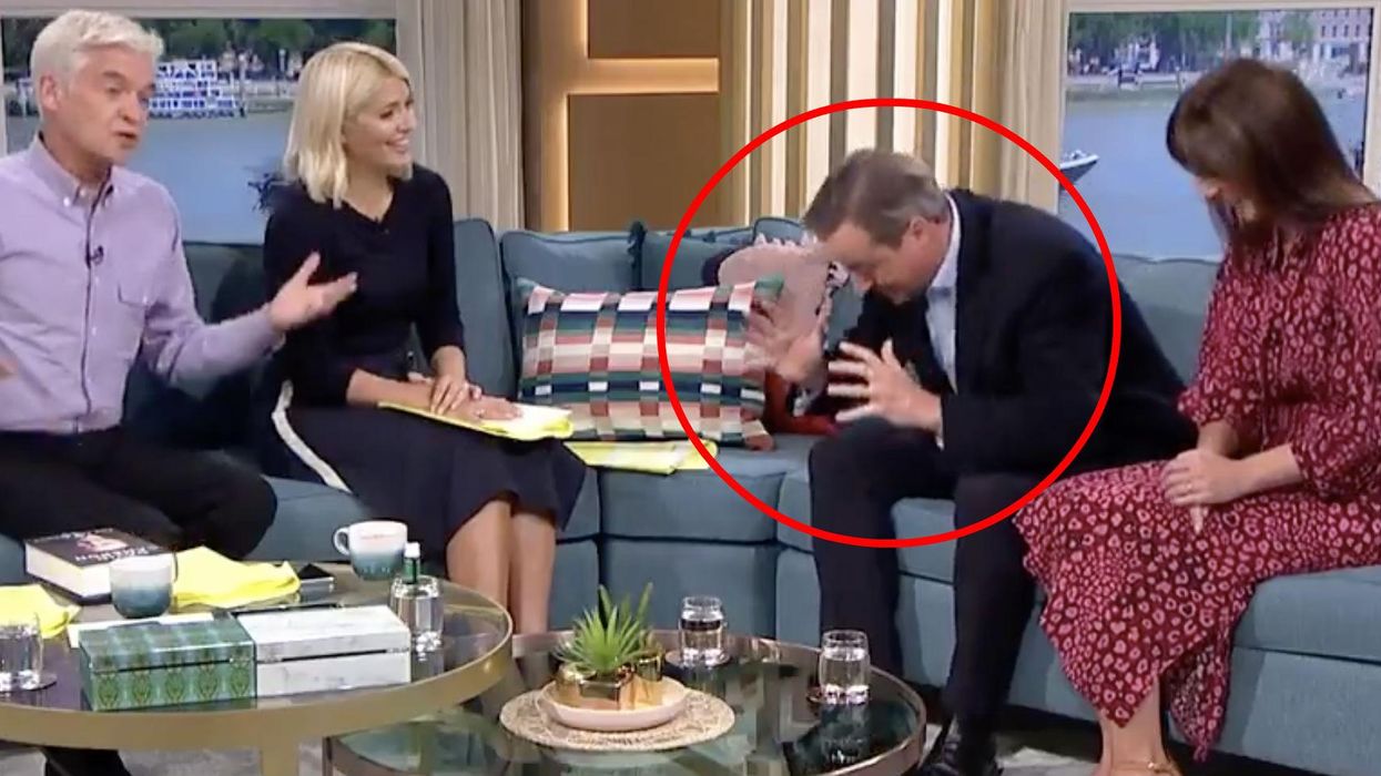 David Cameron suffers hilarious slip of the tongue on This Morning