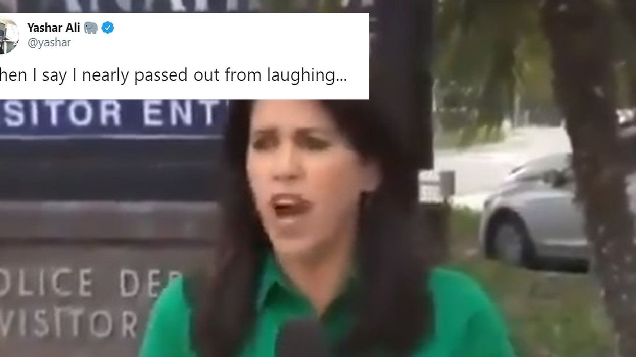 Reporter goes viral for saying she contacted dead man 'for comment' live on air