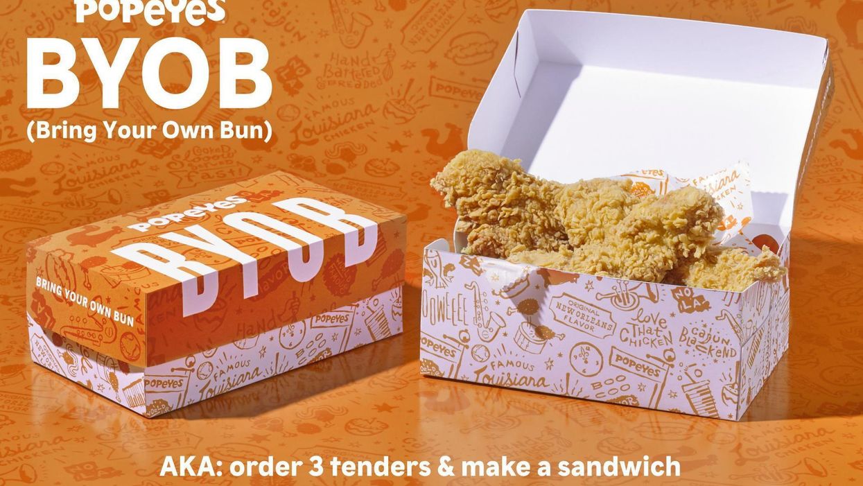Popeyes tells customers to bring their own bun after running out of chicken sandwiches