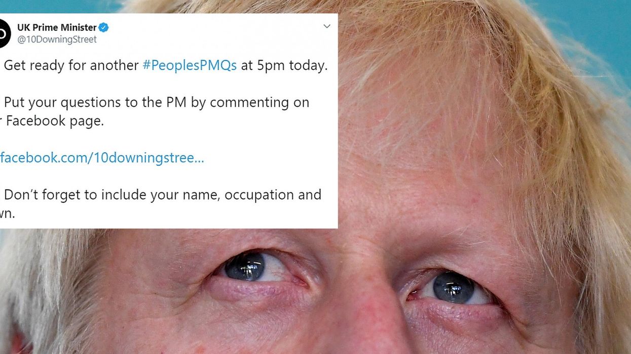 Boris Johnson did a 'public PMQs' on Facebook and it went as well as you'd expect