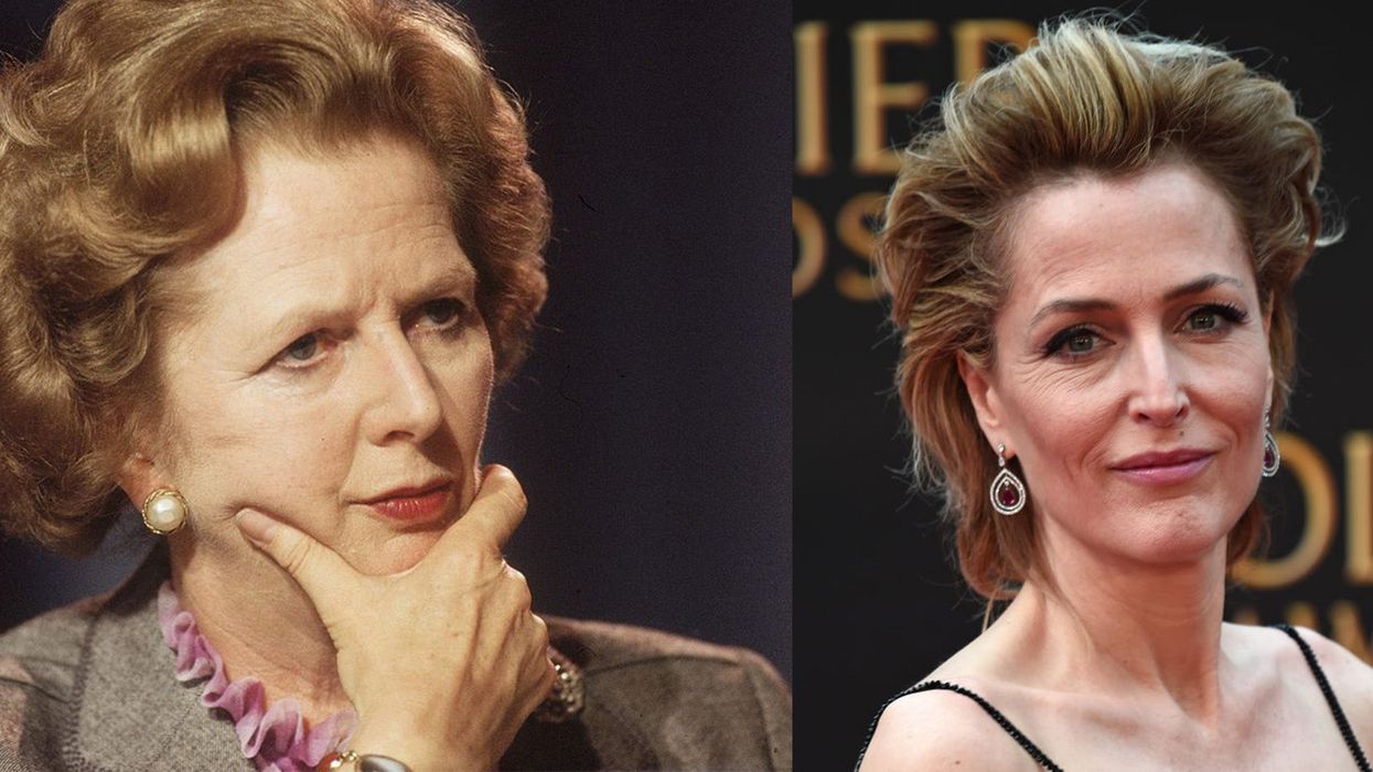 Gillian Anderson will play Margaret Thatcher in ‘The Crown’ and people are conflicted
