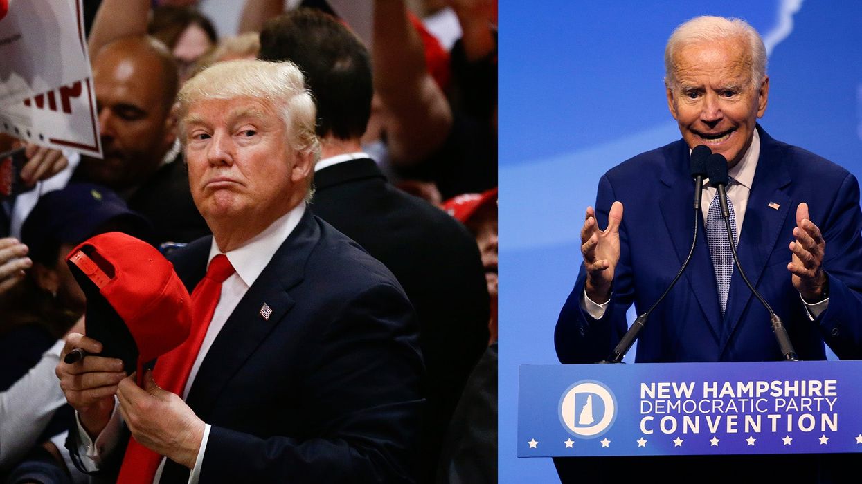 Joe Biden accidentally called Trump 'Donald Hump' during a speech