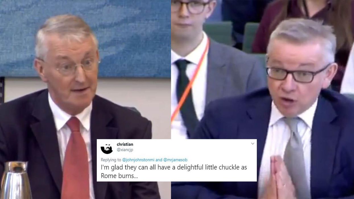 Michael Gove said only 'the Almighty' knows what will happen after Brexit