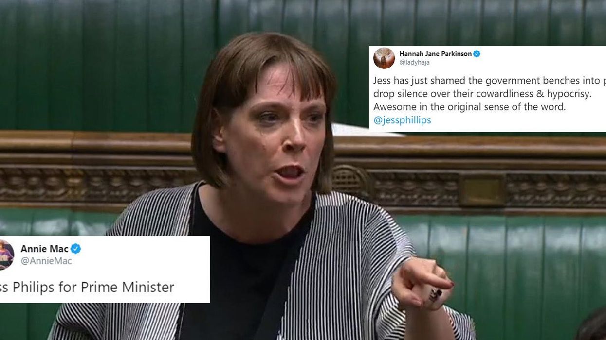 Labour MP Jess Phillips just stunned the Tories into silence in 37 seconds
