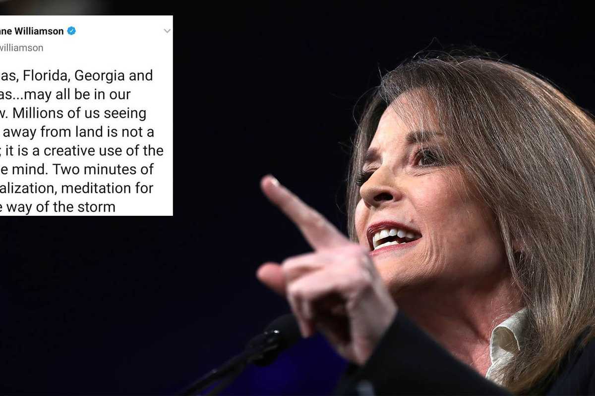 Democratic presidential candidate deletes tweet calling for people to use their minds to stop Hurricane Dorian