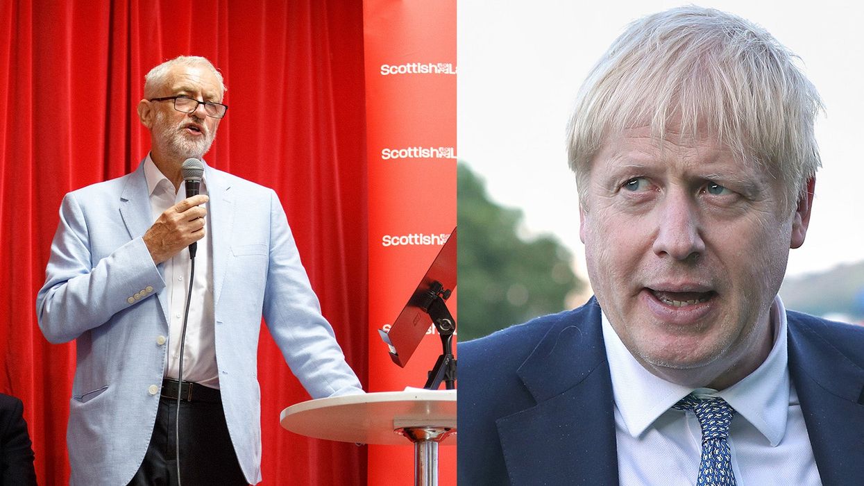 Jeremy Corbyn mocks Boris Johnson with an impression over the PM's handling of Brexit