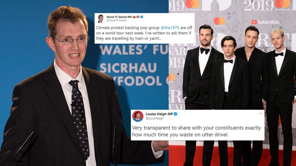 Tory MP mocked after accusing The 1975 of climate change hypocrisy