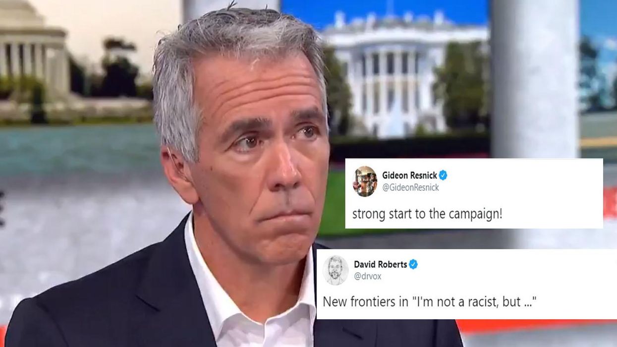 Trump 2020 challenger Joe Walsh says he is not racist but has said ‘racist things on Twitter’
