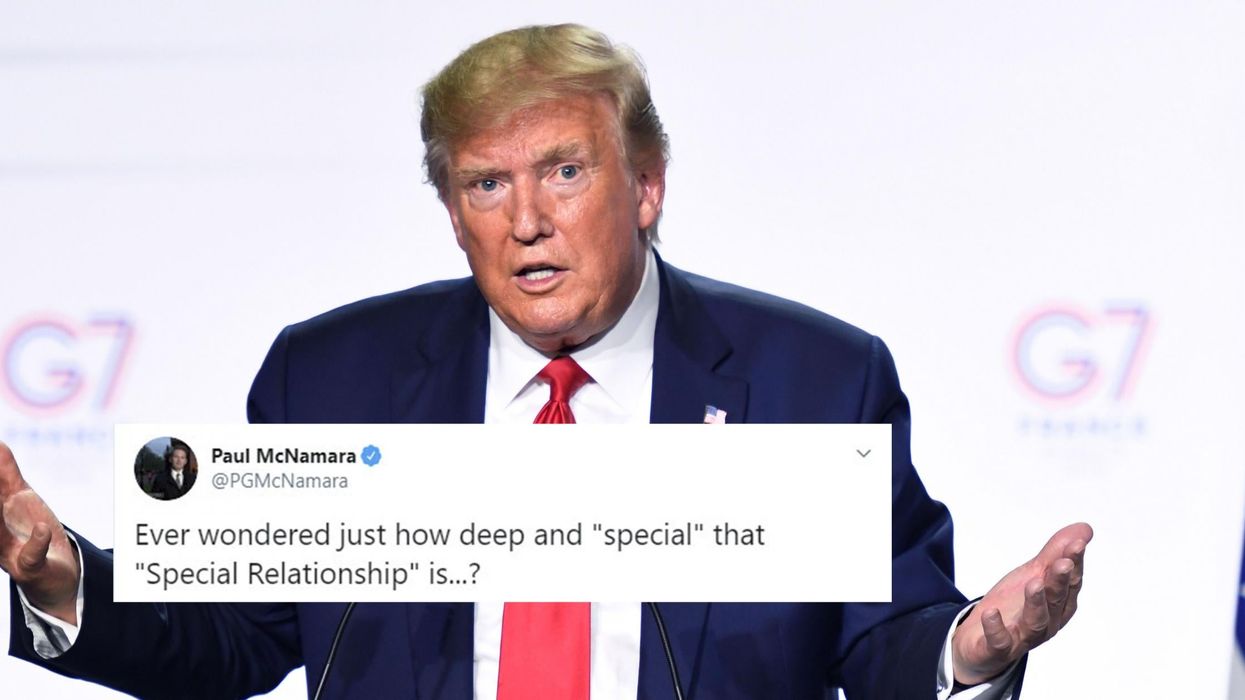 Trump still doesn’t appear to understand the difference between England and the UK