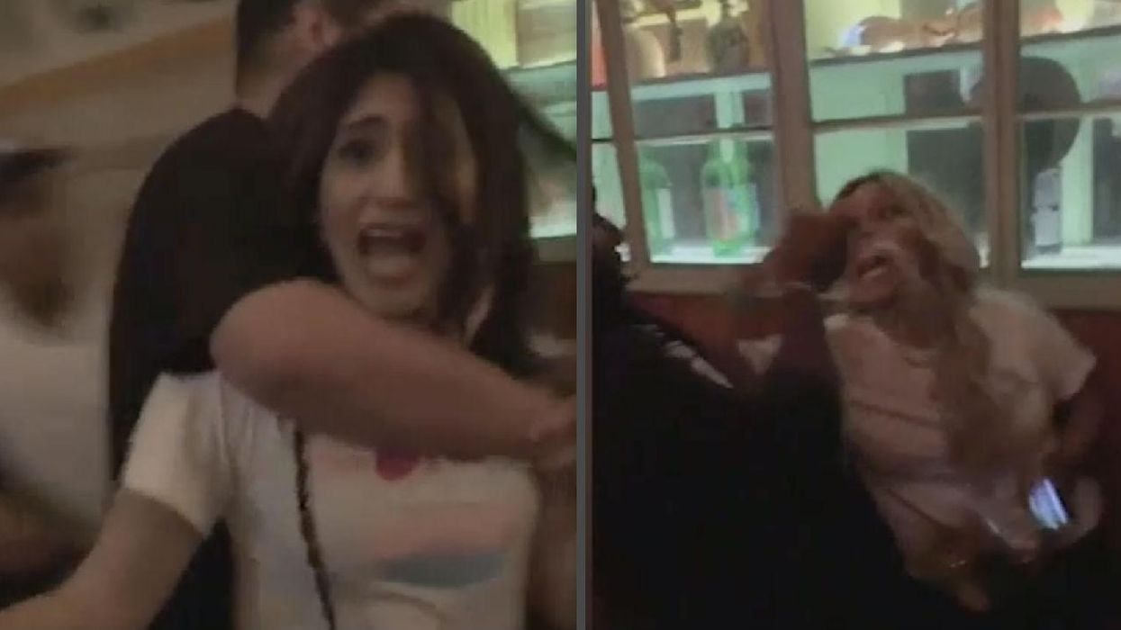 Transgender women filmed being dragged out of LA bar after Pride event