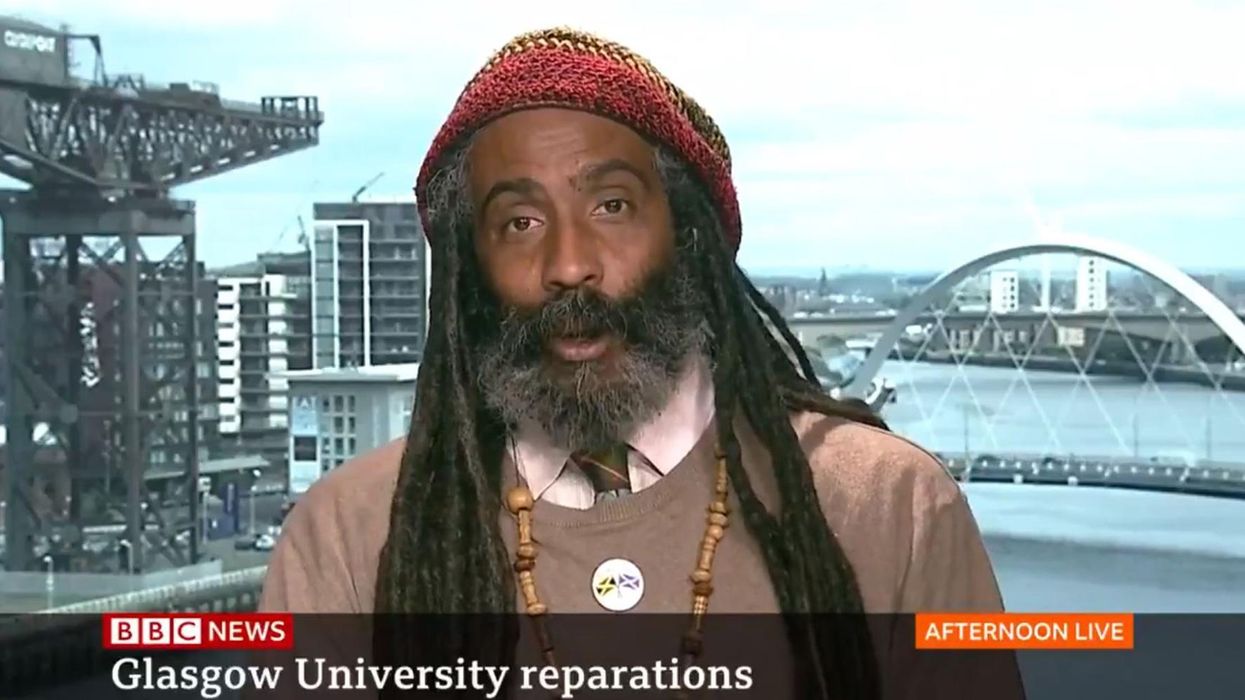 This guy was just attacked by a giant spider on BBC News and didn’t even blink