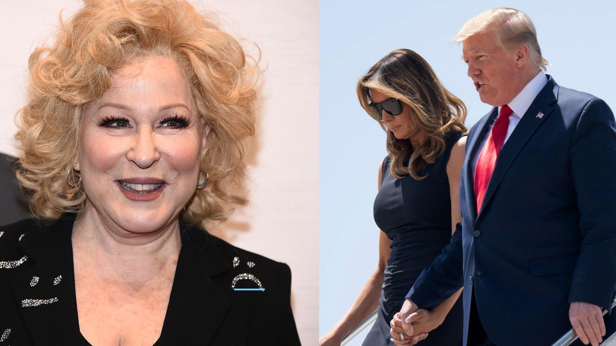 Bette Midler has written a very NSFW poem about the Trumps