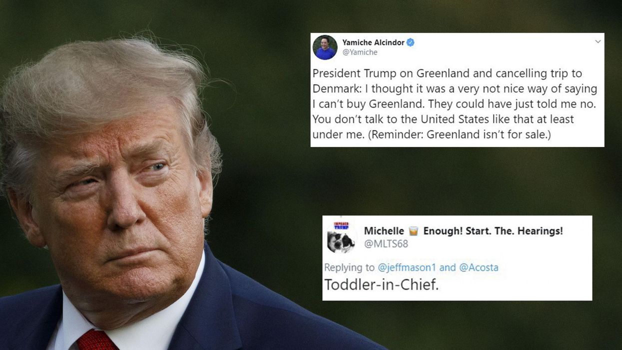 Trump globally mocked after calling the Danish prime minister 'very not nice'
