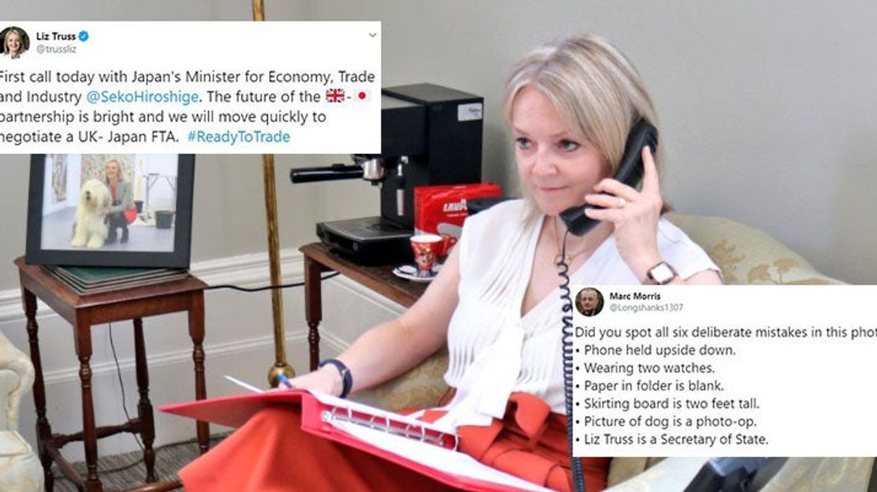 Liz Truss's phone call to Japan has become the internet's favourite meme