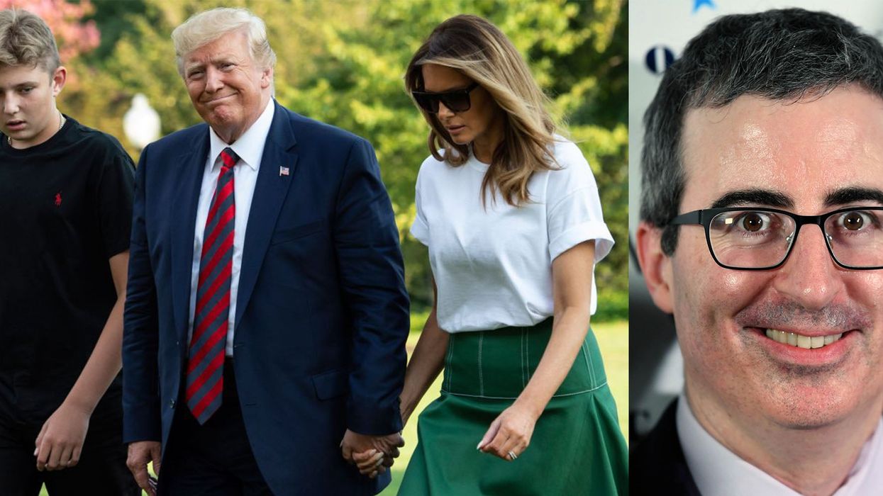 John Oliver says Trump wants to buy Greenland because it's 'icy' like wife Melania