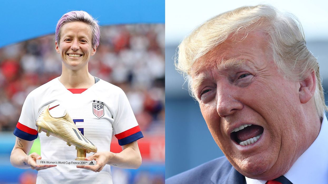 Megan Rapinoe reveals her dad voted for Trump