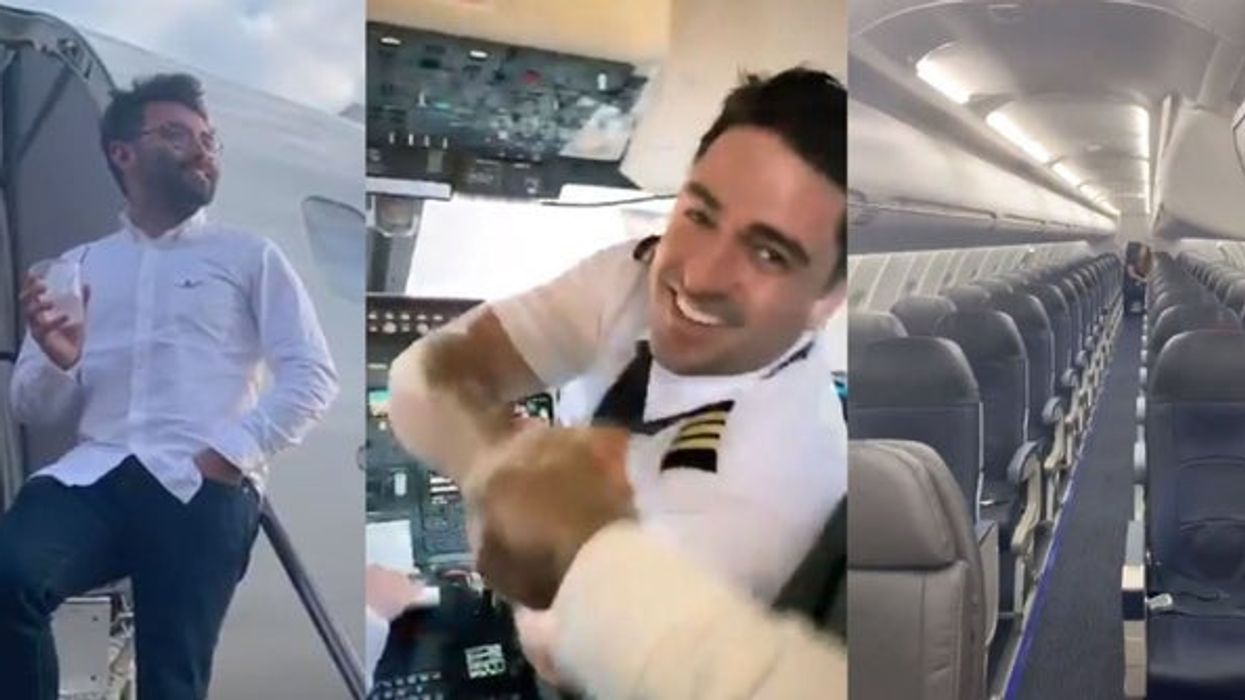 The man who got a 'private jet' experience tricked everybody
