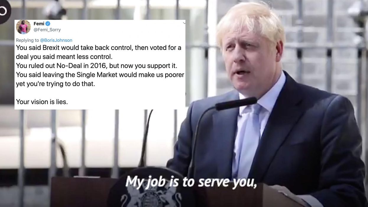 Boris Johnson's 'Vision for Britain' video is being mercilessly mocked
