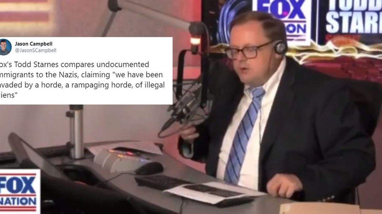 Fox Nation host likens migrants to the United States to Nazis invading Europe