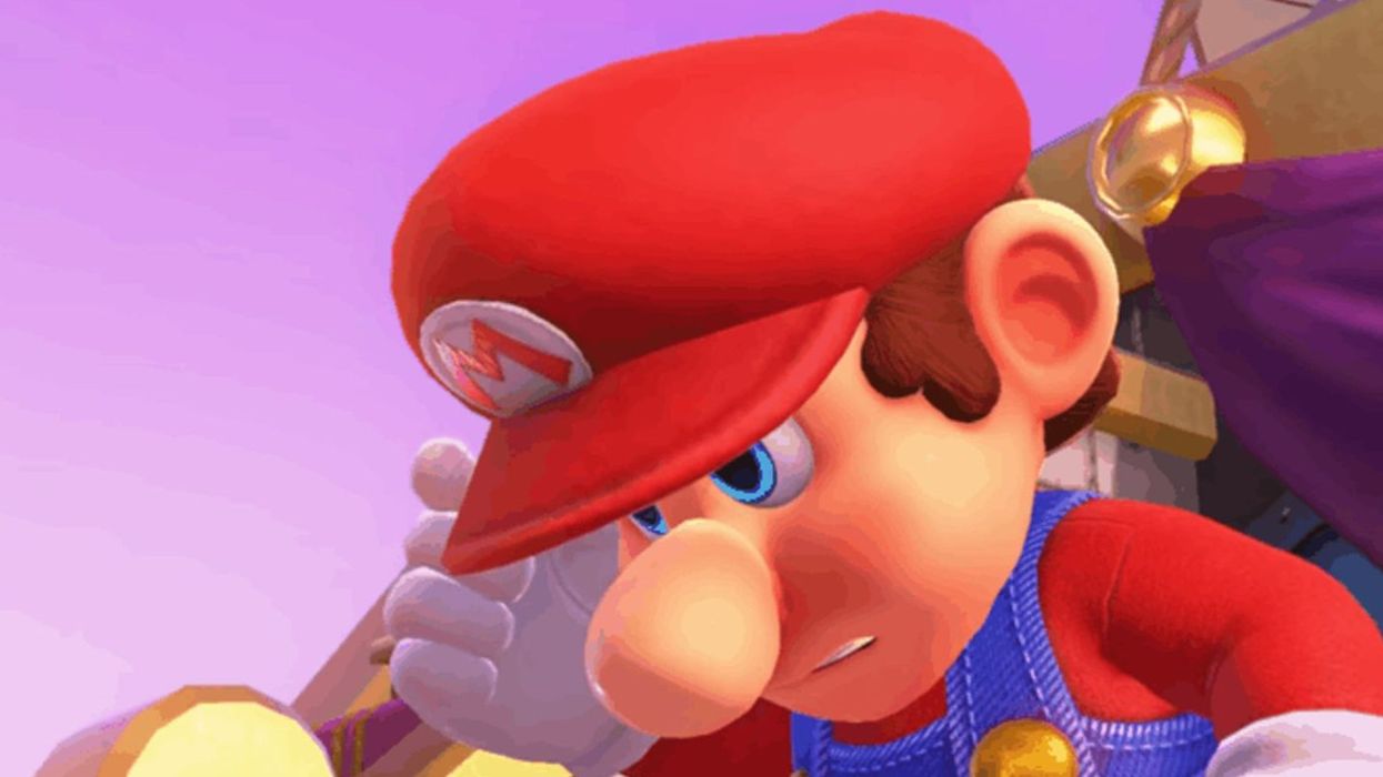 Someone shaved Mario and people can’t handle it
