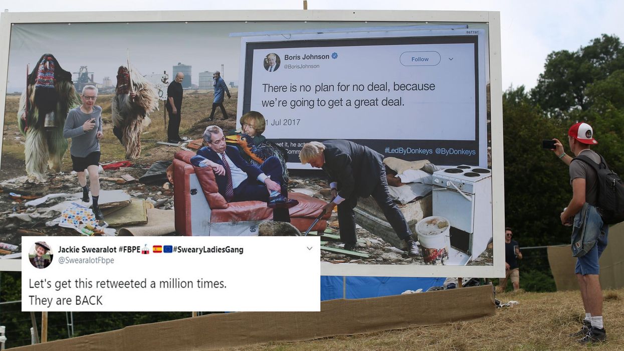 Anti-Brexit group Led By Donkeys launch campaign to fund ‘honest’ no-deal adverts