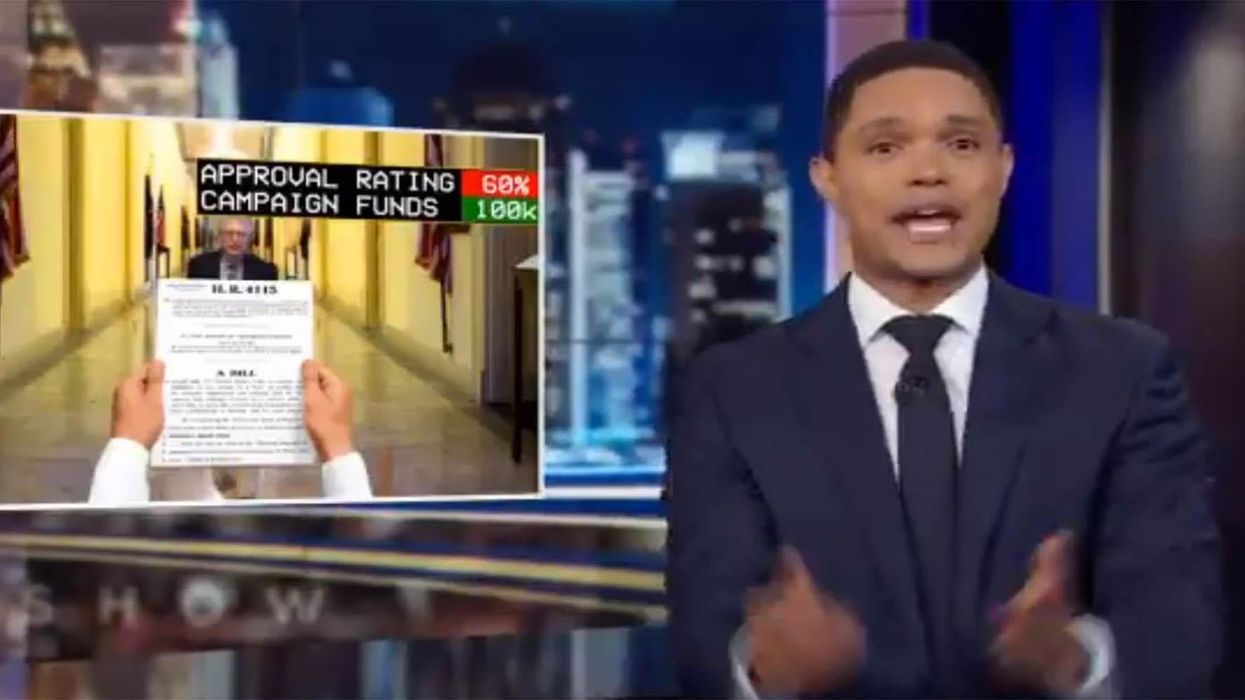 The Daily Show has created a video game to make a powerful point about gun laws