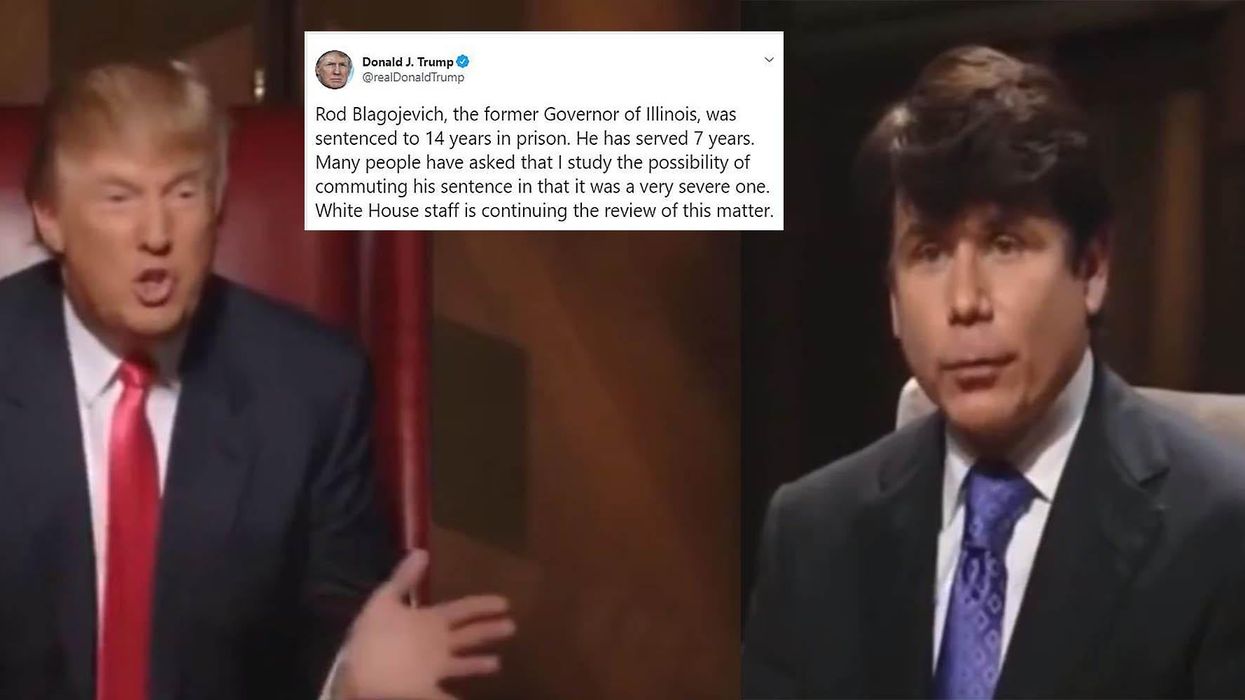 Trump once fired Rod Blagojevich from the Celebrity Apprentice for not knowing enough about Harry Potter